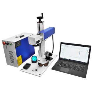 Incisore laser a fibra da 20 W per acciaio, ottone, alluminio