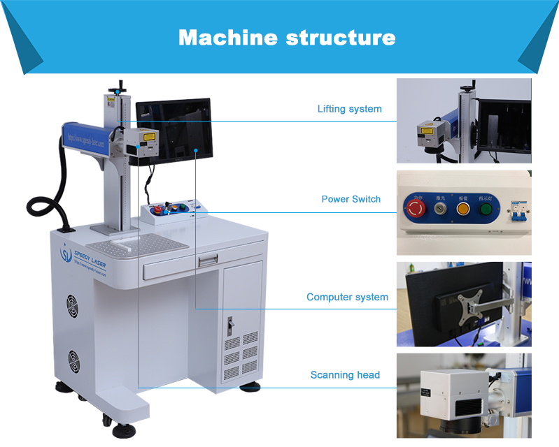 Marcatura laser 20W.